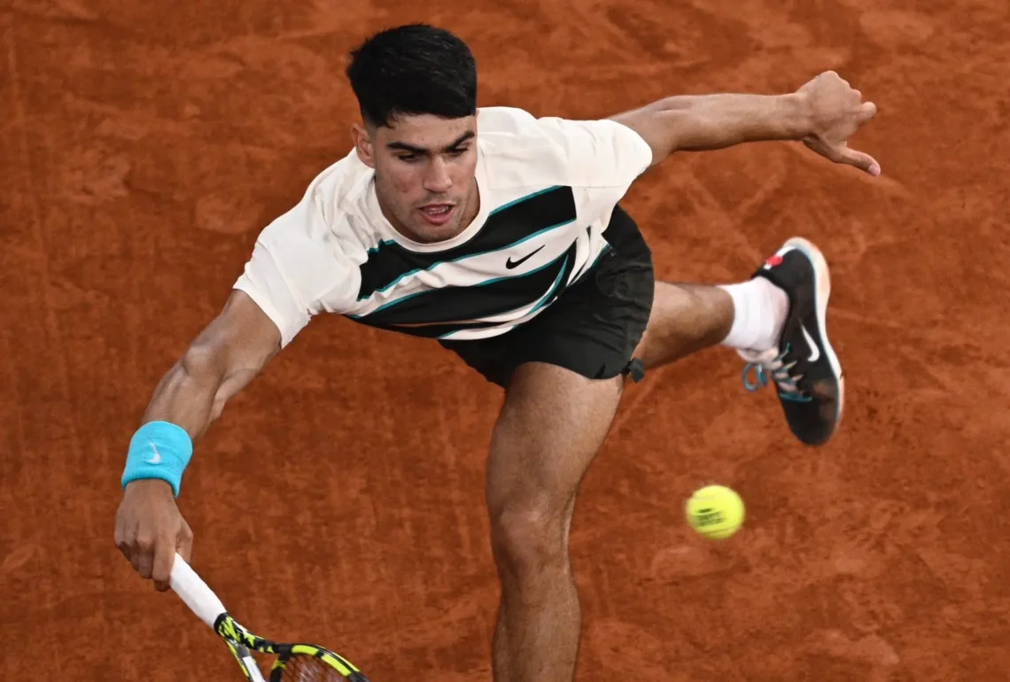Carlos Acaraz en Roland Garros
