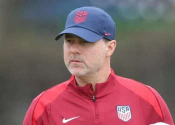Mauricio Pochettino con el uniforme de EEUU