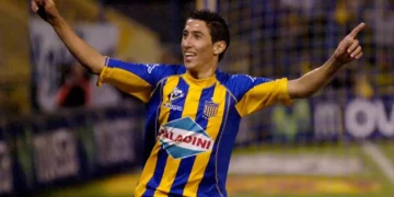 Ángel Di María en su primera etapa en Rosario Central