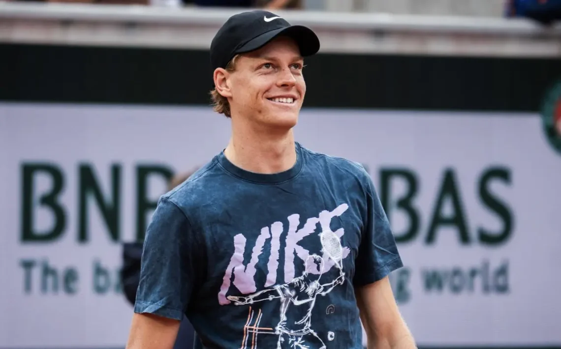 La raqueta N° 1 del mundo, el italiano Yannick Sinner.