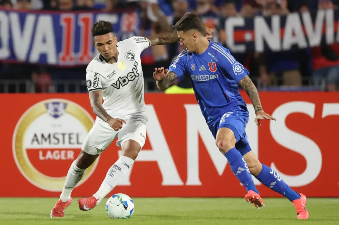 Incidencia del partido de ida entre Botafogo y U de Chile
