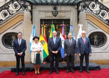 Cancilleres de los países del Mercosur. Foto: Cancillería.