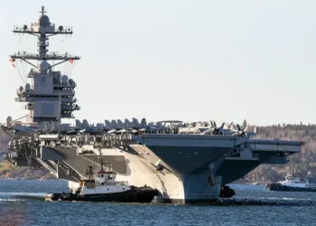 El portaviones USS Gerald R. Ford/RRSS