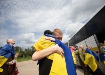 Fueron recibidos por sus familiares/RRSS Volodimir Zelenski