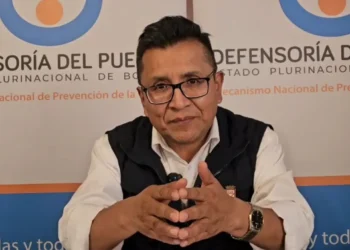 El Defensor del Pueblo, Pedro Callisaya. Foto: Defensoría.