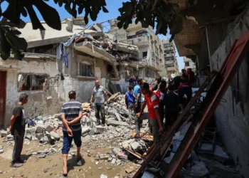 Los ataques ocurrieron cerca de un centro de ayuda en Gaza/AFP