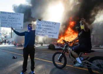 Hubo violencia por redadas antinmigrantes/AFP