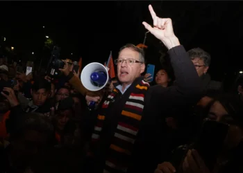El candidato presidencial por el NPG, Jaime Dunn.