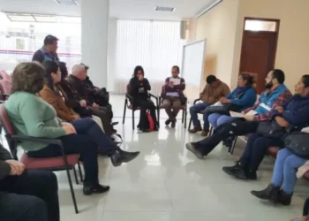 Se realizó la socialización del proyecto. Foto: AMUN.