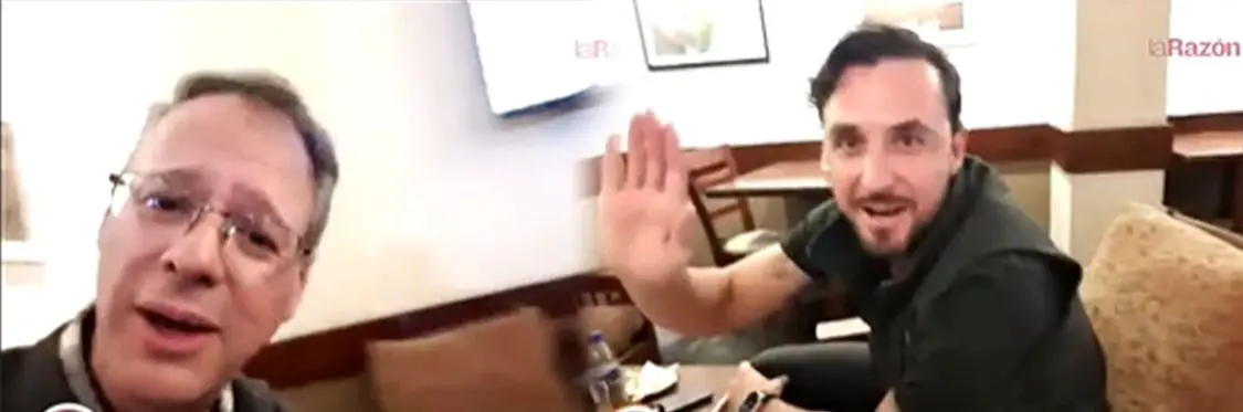 La reunión entre Jaime Dunn y Juan Pablo Velasco en un café de La Paz.
