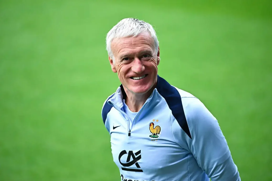Didier Deschamps con la selección francesa