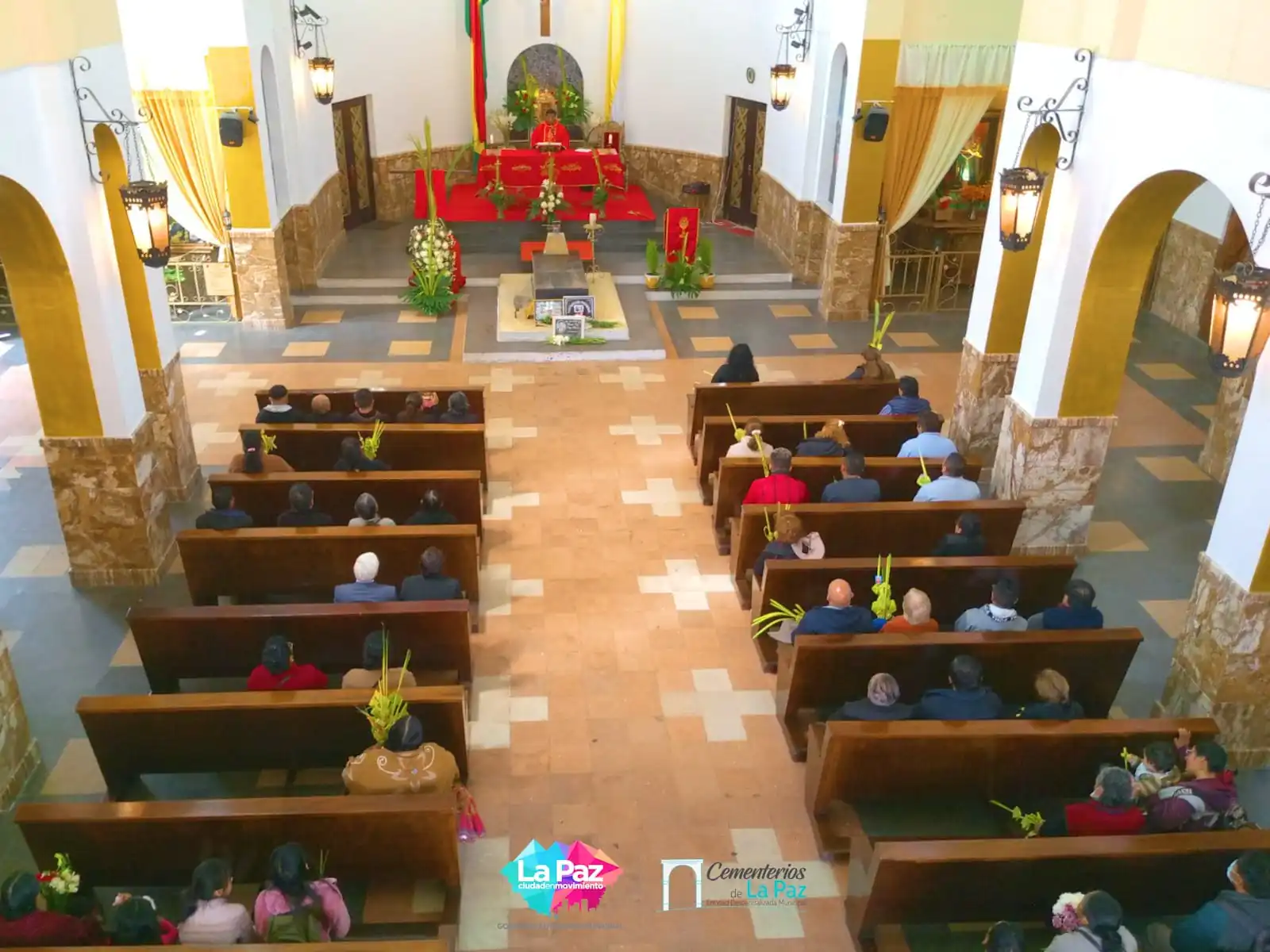 Capilla del Cementerio General de La Paz. FOTO: GAMLP