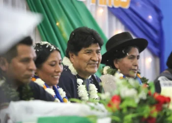 Evo Morales en Cochabamba.
Fotos: RKC