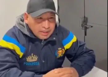 El dirigente campesino Ponciano Santos.
Foto: Captura RRSS