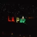 La tea fue instalada al lado del letrero gigante del Mirador La Paz. Foto: GAMLP.