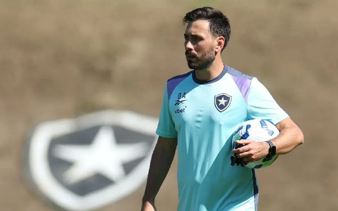 Davide Ancelotti en un entrenamiento. (FOTO: Botafogo de Futebol e Regatas)