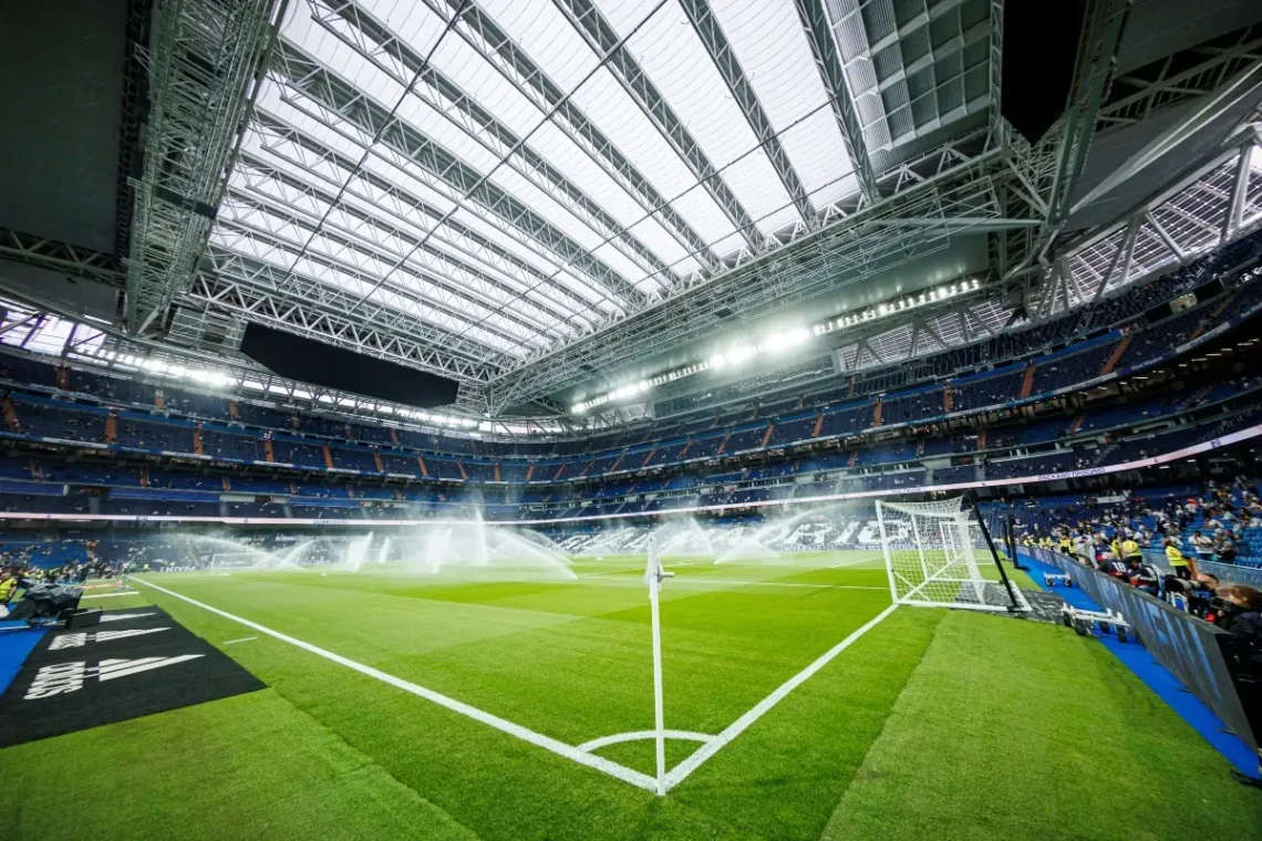 Estadio Santiago Bernabéu. (FOTO: AFP)