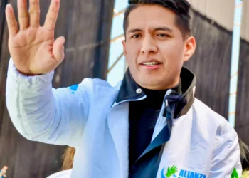 El candidato de Alianza Popular, Andrónico Rodríguez.
Foto: Andrónico Rodríguez.