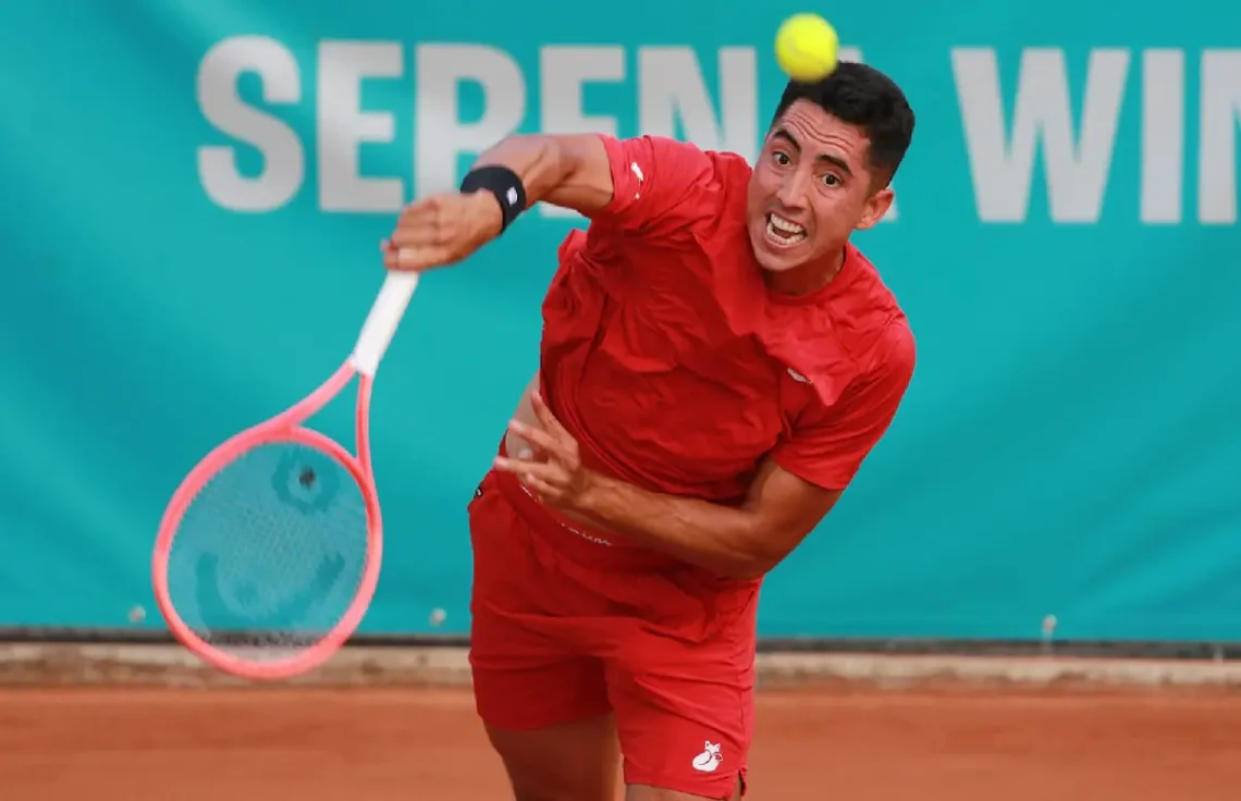 Murkel Dellien en el torneo italiano. Credito: Eurosporting
