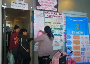 El vacunatorio de la Terminal Metropolitana atendió este sábado. Foto: GAMEA.