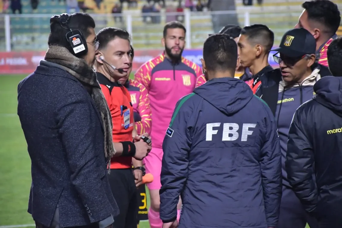 Incidencia del problema entre The Strongest y CDT Real Oruro