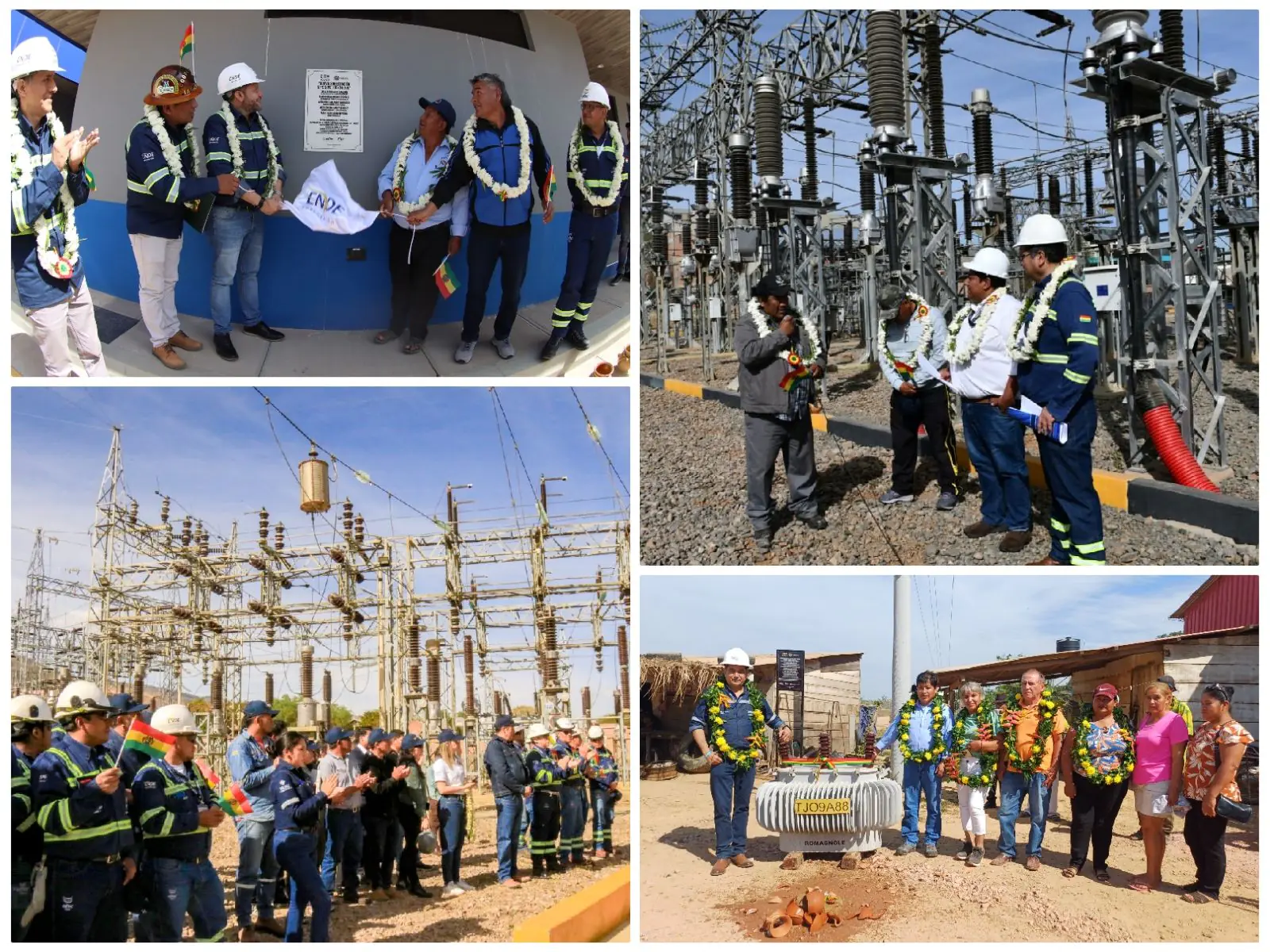 Las entregas se realizaron en el marco del Bicentenario. Foto: ENDE.