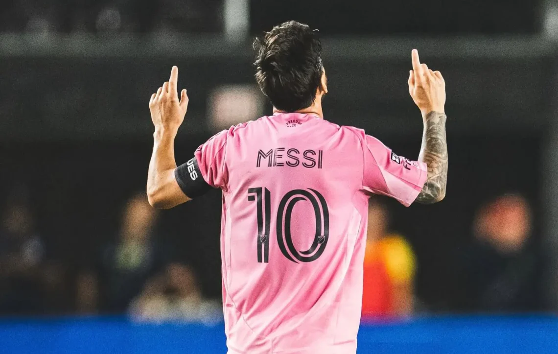 Lionel Messi de Inter Miami ante Orlando City
