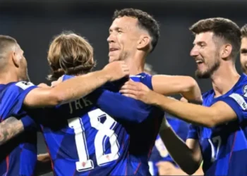 Festejo de Croacia en las Eliminatorias Europeas