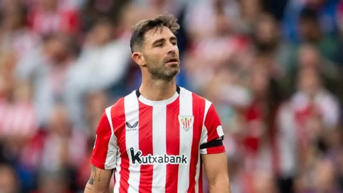 Yeray Álvarez con el Athletic Club