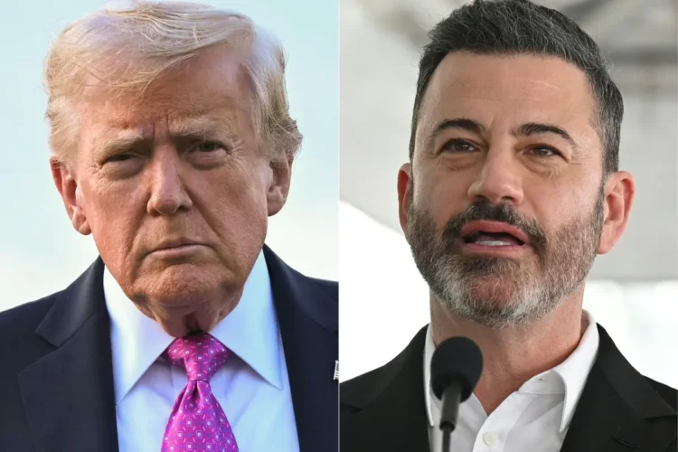 Trump celebró la suspensión del programa de Jimmy Kimmel/AFP