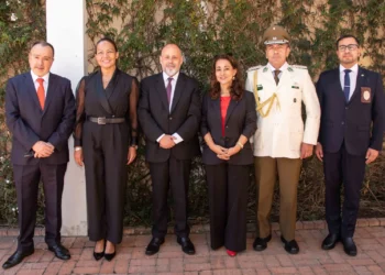 Fernando Velasco, Verónica Rocha, José Miguel Concha, Maritza Espinoza, David López y Ernesto Gonzales.