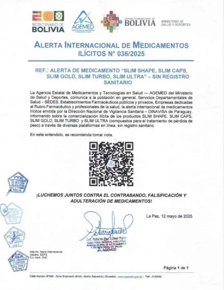 La AGEMED emitió un comunicado/AGEMED