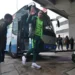 El capitán y zaguero de la Selección Boliviana, Luis Haquin, previo a una práctica de la Verde (APG).