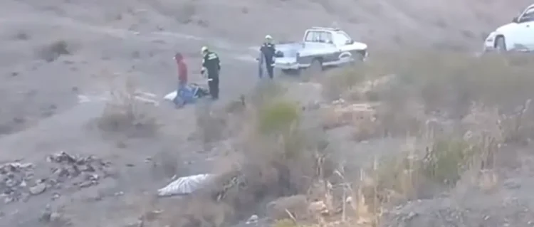 El hombre falleció instantáneamente pero el niño agonizó dos días/Captura de Video