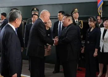 El líder norcoreano llegó a China para un encuentro con Putin y Xi/KCNA
