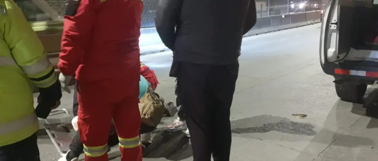 La Policía auxilió a la víctima/RRSS