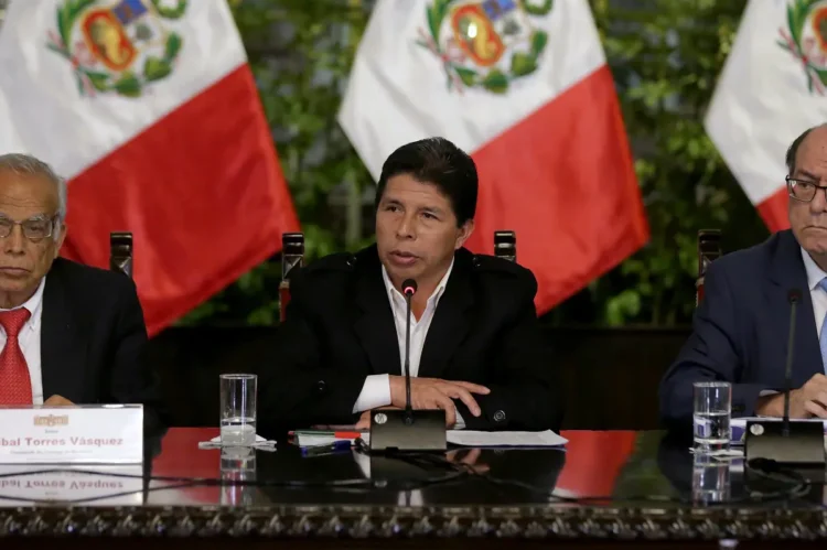 Pedro Castillo actualmente se encuentra en prisión/presidencia de Perú