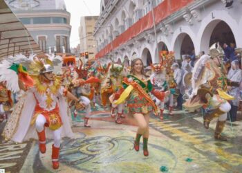 El viernes se realizará la presentación del Carnaval de Oruro 2026. FOTO: FACLD