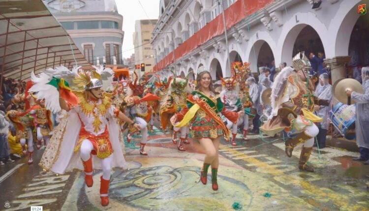 El viernes se realizará la presentación del Carnaval de Oruro 2026. FOTO: FACLD