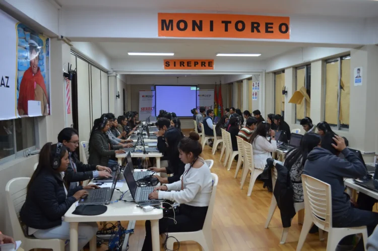 Sistema de Monitoreo del Sistema de Resultados Preliminares.