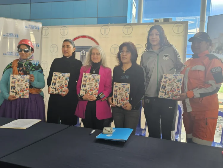 Lanzamiento del evento. Foto: ONU Mujeres Bolivia.