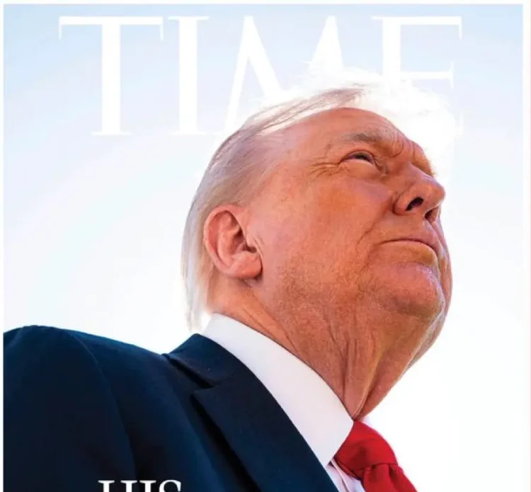 Al presidente estadounidense Donald Trump no le gusta la foto que eligió TIME/RRSSTIME