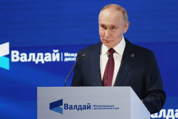 Vladimir Putin habló de la 'la creciente militarización de Europa'/AFP