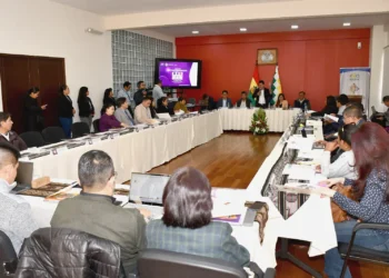 El comité se reunió en dependencias del Ministerio de Educación. Foto: Ministerio de Educación.