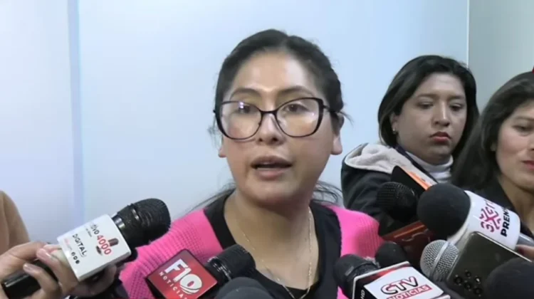 La alcaldesa de El Alto, Eva Copa. FOTO: Captura SEO TV