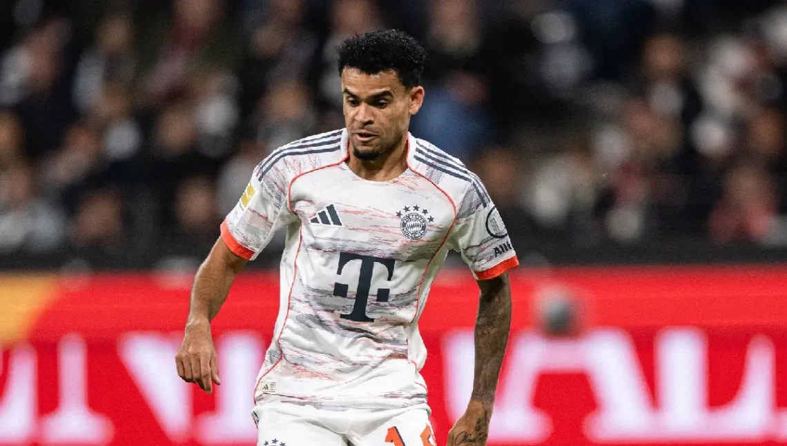 Luis Díaz en la victoria de Bayern München. (FOTO: FC Bayern München)