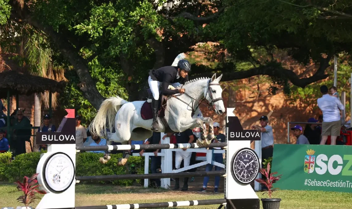 Foto de Santiago Rocha en competencia. (FOTO: Fernando Catalán)