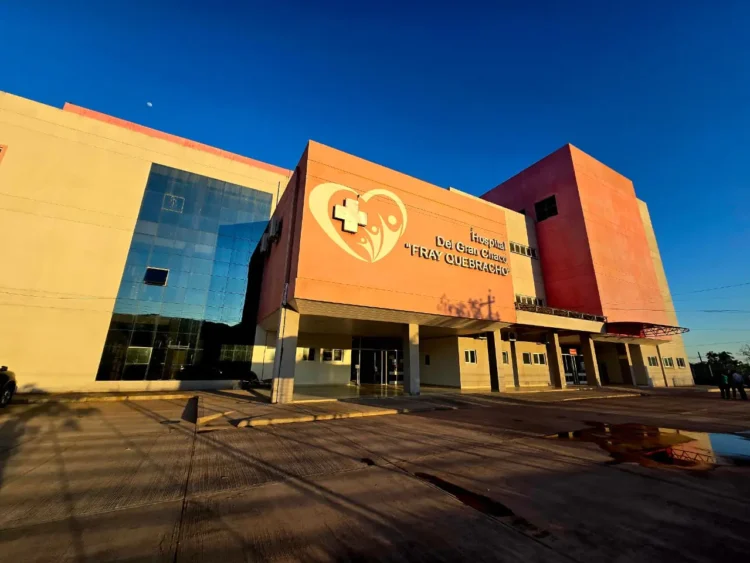 El Hospital del Gran Chaco podrá reforzar su personal de salud. Foto: Ministerio de Salud.