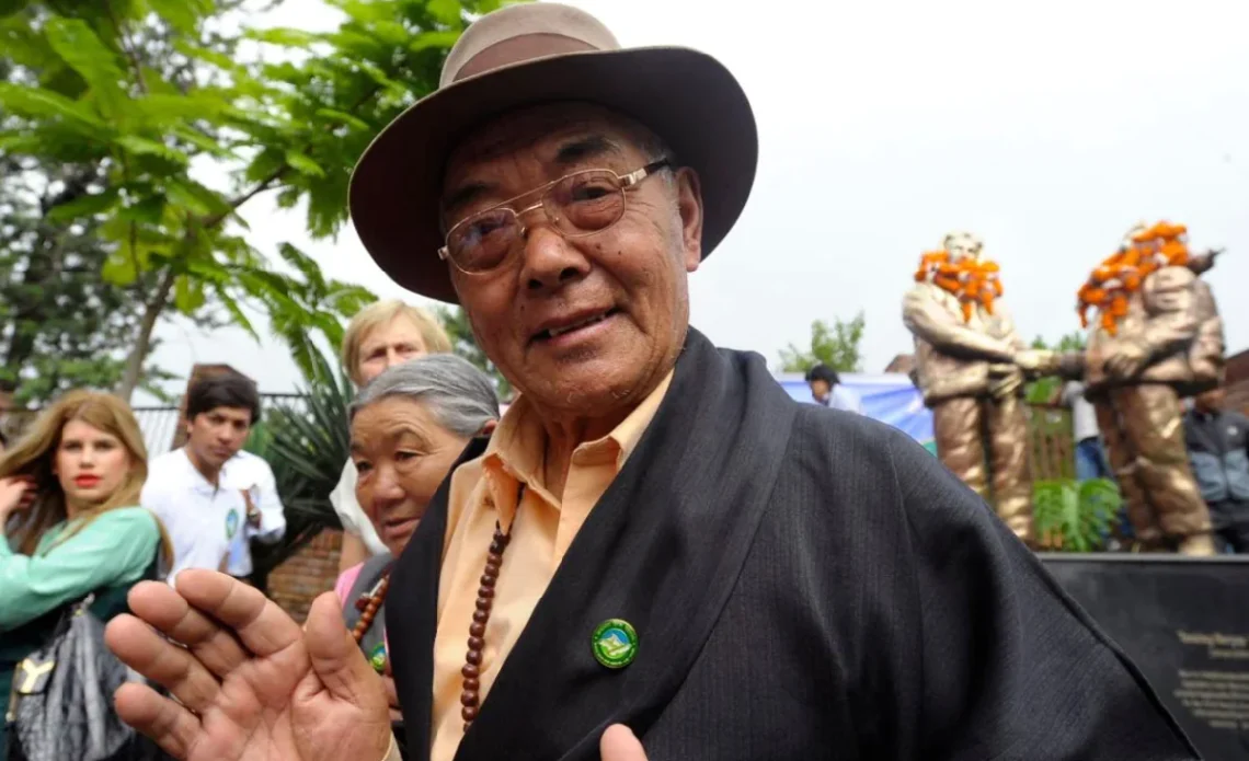 Kanchha Sherpa, falleció a los 92 años. (FOTO: AFP)