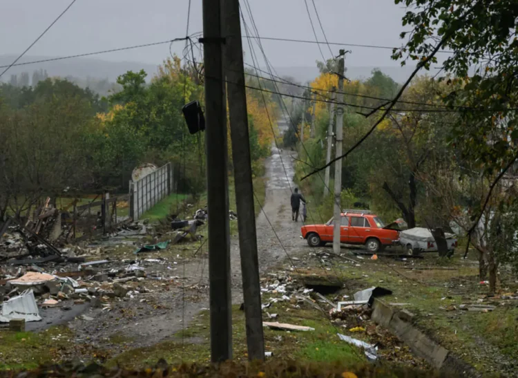 Destrucción en la ciudad ucraniana de Kramatorsk. Foto: AFP